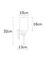 Opviq Balcova - N-344 Lámpara de pared plateada